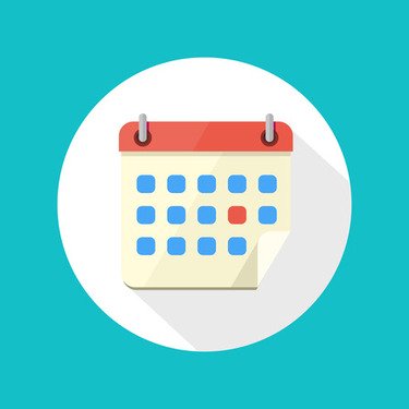 Image of Calendar Icon Image of Calendar Icon
