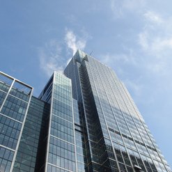 Skyscraper and Blue Skies