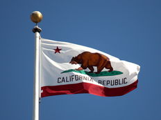 Flag of california